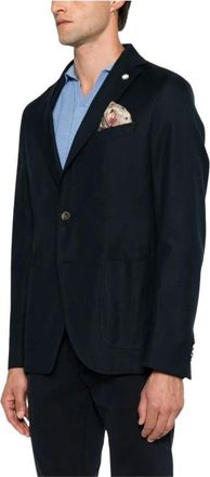 Manuel Ritz Hombre, Chaquetas, Azul, Talla: L