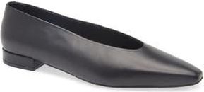 Jeffrey Campbell Hinted Pointed Toe Flat in Black at Nordstrom Rack, Size 6.5