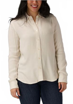 The Normal Brand Harper Everyday Shirt In White
