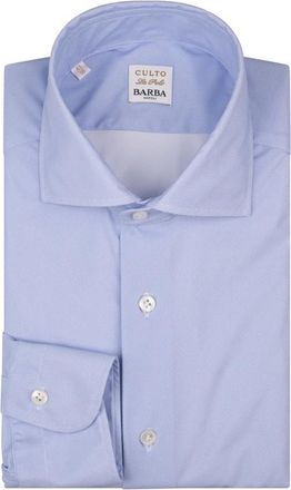 Barba Casual Shirts, male, Blue, M, Blue Polo Shirt for Men