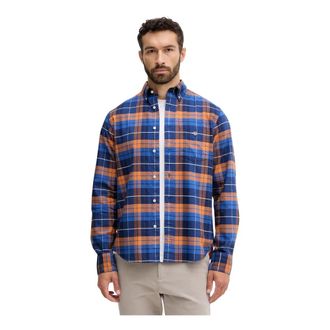 GANT Casual Shirts - Heren - Casual Overhemden - Veelkleurig - 2XL - Katoen - Overhemden