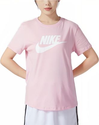 Nike (WMNS) Nike Sportswear Essentials Logo T-Shirts Pink DX7907-691