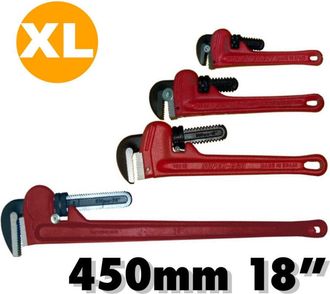 Trade Shop Trade Shop - Chiave Giratubi Americana Giratubo Giratubi Regolabile Varie Misure Idraulica - -450 Mm