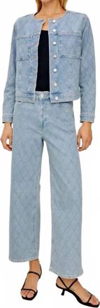 Rails Lido Cropped Jacket In Quilted Stud
