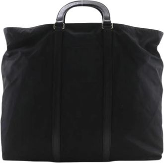 Prada Pre-owned Boston Tote Bag - unisex - Vintage Shopper - Zwart - ONE Size - Nylon - Vintage
