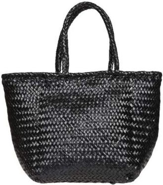 Dragon Diffusion Tassen, Dames, Zwart, ONE Size, Leer, Grace Basket Small Shoulder Bag