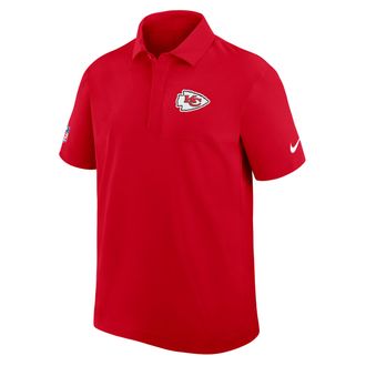 Nike Kansas City Chiefs City Pride Sideline Nike Mens Dri-FIT NFL Polo in Red | 03BD65N7G-GFF