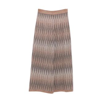D.exterior Pantaloni Larghi - - Trousers - Donna - Beige - S
