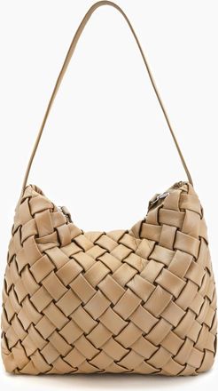 Like Dreams Womens Hazel Vegan Woven Tote Bag In Beige