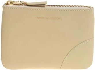Comme Des Gar&ccedil;ons Busta Piccola Classic Line - Heren - Tassen - Wit - ONE Size - Leer - Tassen