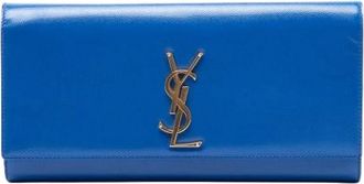 Saint Laurent Pre-owned Borsa a mano in pelle - - Pre-owned - Donna - Blu - ONE SIZE