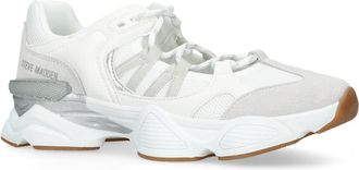 Steve Madden Womens Suede Skybox White Sneakers - Size UK 7