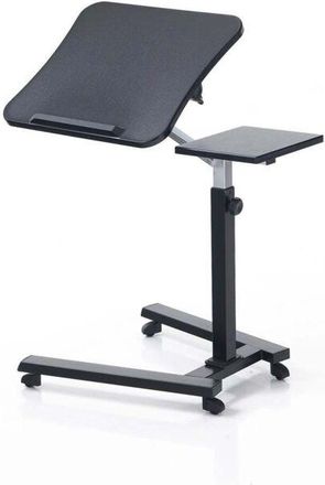 Oresteluchetta Mesa Para Notebook Ajustable En Altura Con Ruedas Cameron