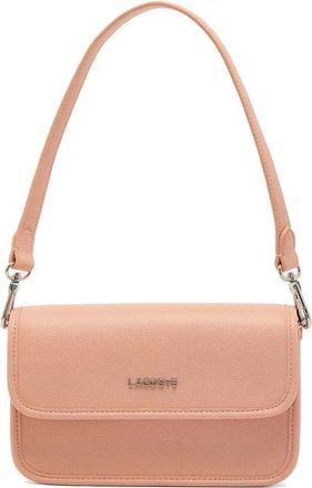 Lacoste Elegance Schoudertas - Dames - Schoudertassen - Roze - ONE Size - Polyester - Tassen