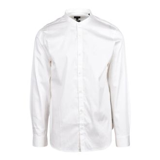 A|X Armani Exchange Coreana Regular Shirt - Heren - Overhemden - Wit - Maat: 2XL Katoen