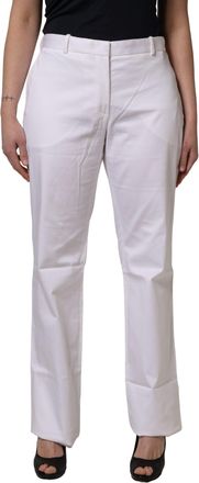 Gianfranco Ferre Mid Waist Straight Chino Women Trouser Womens Pants