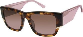 ANN TAYLOR ATP930 Polarized C02 Womens Sunglasses Tortoiseshell Size 51