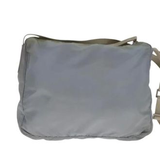 Prada Pre-owned Nylon prada-bags - Dames - Pre-owned - Blauw - Maat: ONE Size Nylon