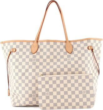 Louis Vuitton Neverfull Damier GM shopper - Wit
