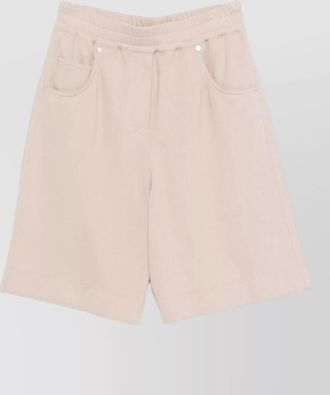 Brunello Cucinelli cotton knee-length shorts