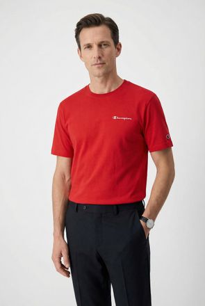 Champion T-Shirt CHAMPION ICONS CONTRAST SS Tee, Herren, Gr. XXL (60/62), isa, Obermaterial: 100% Baumwolle, Rundhals, Shirts T-Shirt, sportlicher Schnitt, Kur