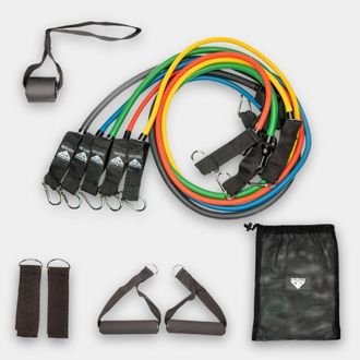 OEM Bandas El&aacute;sticas Para Fitness: Un Juego De 5 Bandas De Resistencia Con Asas
