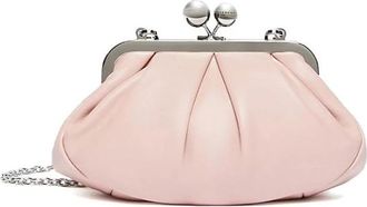 Max Mara Pasticcino Bag - Dames - Clutches - Roze - ONE Size - Leer - Tassen