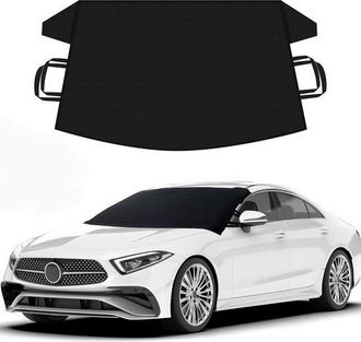 OEM Manta Anticongelante Para Coche, Manta Antihielo, Manta Anticongelante Para Coche, Protecci&oacute;n Solar Para Parabrisas De Coche, Negro