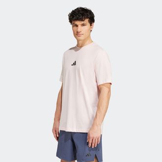 adidas T-Shirt ADIDAS PERFORMANCE M STR G T, Herren, Gr. M, rosa (sandy pink), Obermaterial: 70% Baumwolle, 30% Polyester, Shirts T-Shirt