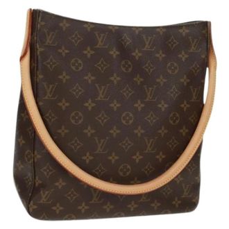 Louis Vuitton Borsa a spalla in tela Pre-owned - - Pre-owned - Donna - Marrone - ONE SIZE
