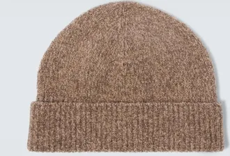 Brunello Cucinelli Gorro de lana, seda y cachemir
