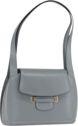 Bally Pre-owned Shoulder Bags, female, Gray, Size: ONE SIZE Pre-owned Tote Bag