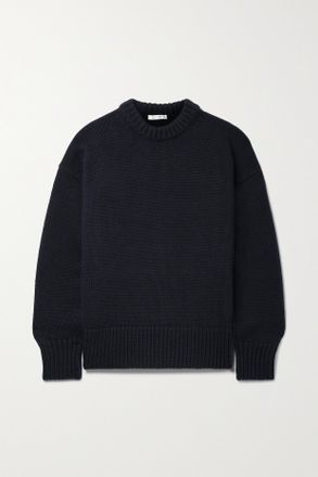 The Row Pullover Misto Lana E Cashmere Ophelia - Blu