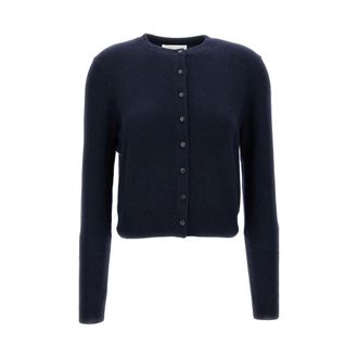 Lisa Yang Truien & Vesten, Dames, Blauw, S, Kasjmier, Karia Cardigan