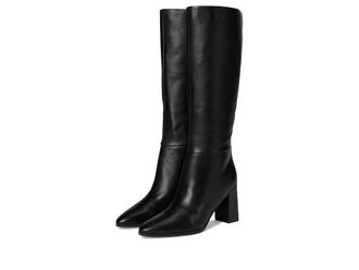 Calvin Klein Dawna Womens Boots Black Leather : 7.5 M