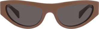 Gucci Grey Cat Eye Ladies Sunglasses GG1919S 006 55