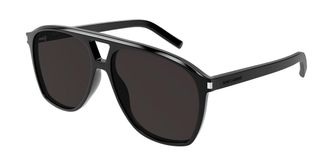 Saint Laurent SL 596 DUNE 001 Womens Sunglasses Black Size 58 - Free RX Lenses - Free RX Lenses