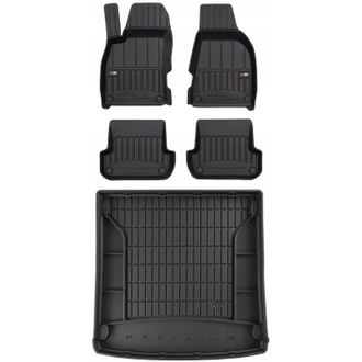 OEM Set 3d Alfombrillas Y Moquetas Audi A4 B6 Familiar 2000-2006