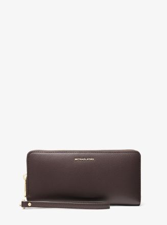 Michael Kors Jet Set Travel Large Leather Continental Wallet