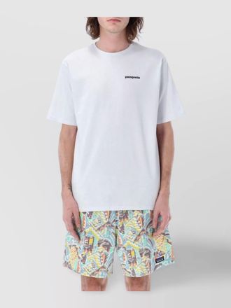 Patagonia back graphic round neck short sleeve t-shirt