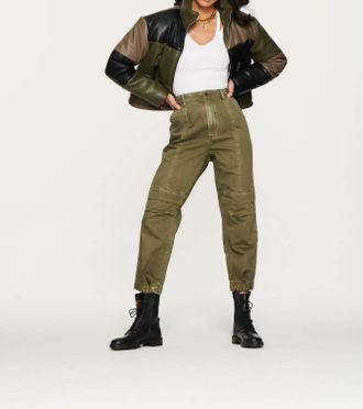 Blue Revival Officer In Training Utility Pant In Dark Olive