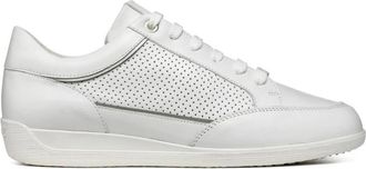 Geox Witte Sneakers voor Vrouwen - Dames - Sneakers - Wit - 40 EU - Polyester - Schoenen