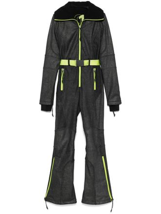 Khrisjoy Glitter ski suit - Black