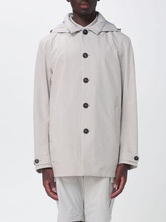 Save The Duck Short Technical Fabric Raincoat with Removable Hood by