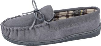 Jo & Joe New England Mens Grey Suede Moccasin - Size 12 UK - Grey