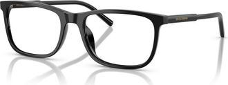 Dolce & Gabbana 53mm Rectangle optical glasses in Black at Nordstrom