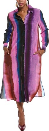 Diane Von F&uuml;rstenberg Carrie Silk Shirtdress