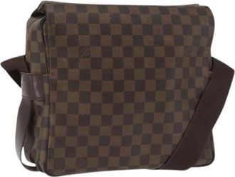 Louis Vuitton Pre-owned Vintage Canvas Cross Body Tas - Dames - Vintage Schoudertas - Bruin - ONE Size - Vintage
