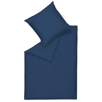 Sch&ouml;ner Wohnen Kollektion Sch&ouml;ner Wohnen Ropa De Cama Para Todo El A&ntilde;o Pure 2.0 - 1 Unidad 140x200 Cm, Azul Noche