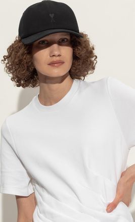 Ami Baseball Cap, Unisex, Black